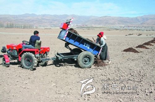 甘孜農民備耕忙