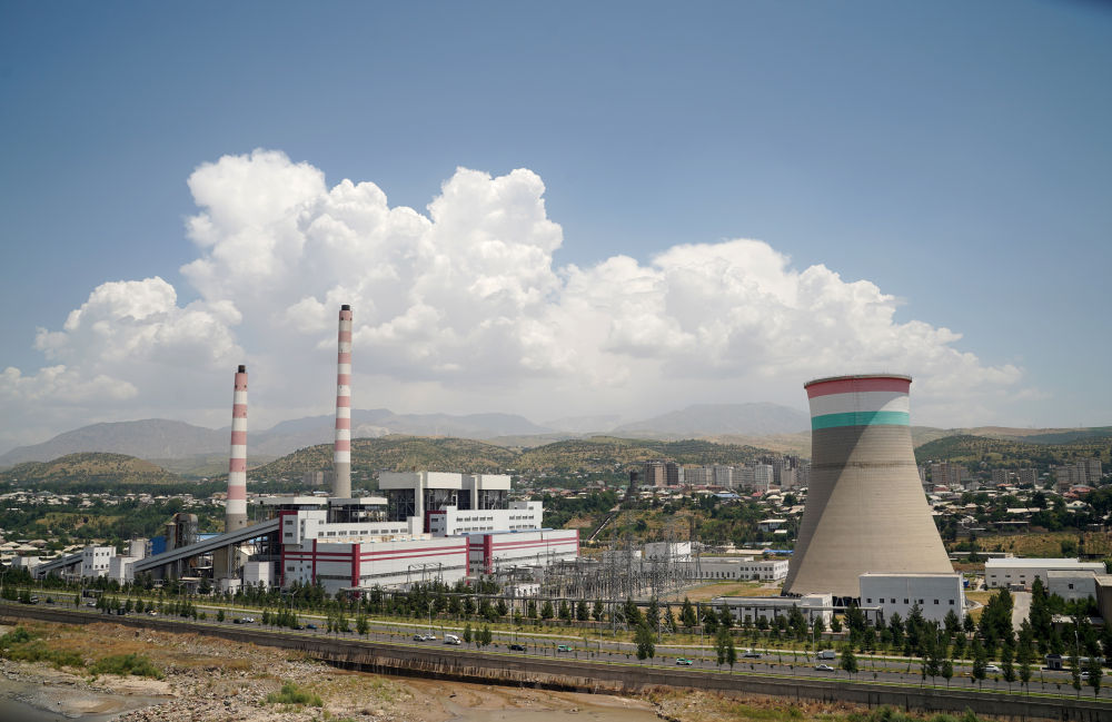 杜尚別2號熱電廠（2024年6月22日攝）。